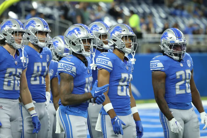 Detroit Lions game action